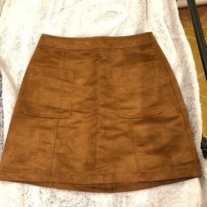 Old Navy Suede Skirt